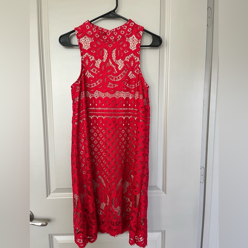 Red dress in size M